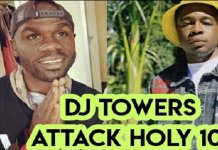 watch video dj towers attacking holy ten haana mari